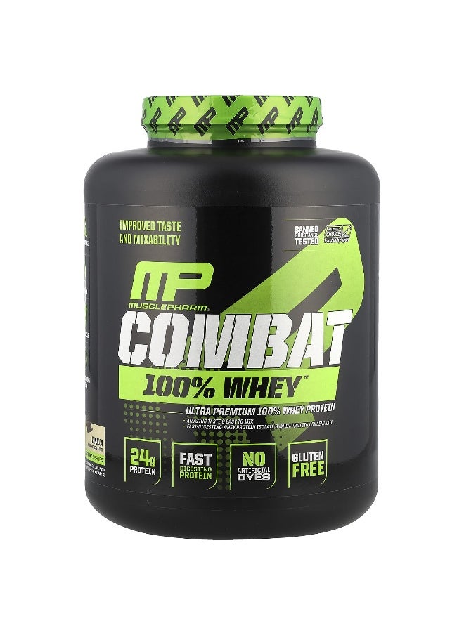 MusclePharm, Combat 100% Whey™ Protein, Vanilla, 5 lbs (2,240 g)