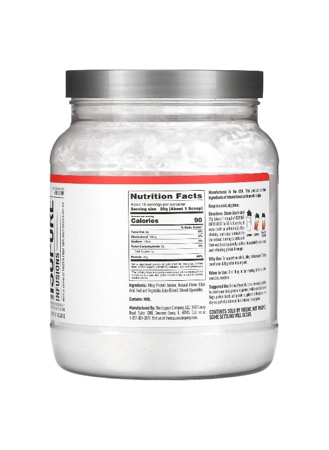 Isopure, Infusions Protein Powder, Mixed Berry, 14.1 oz (400 g)