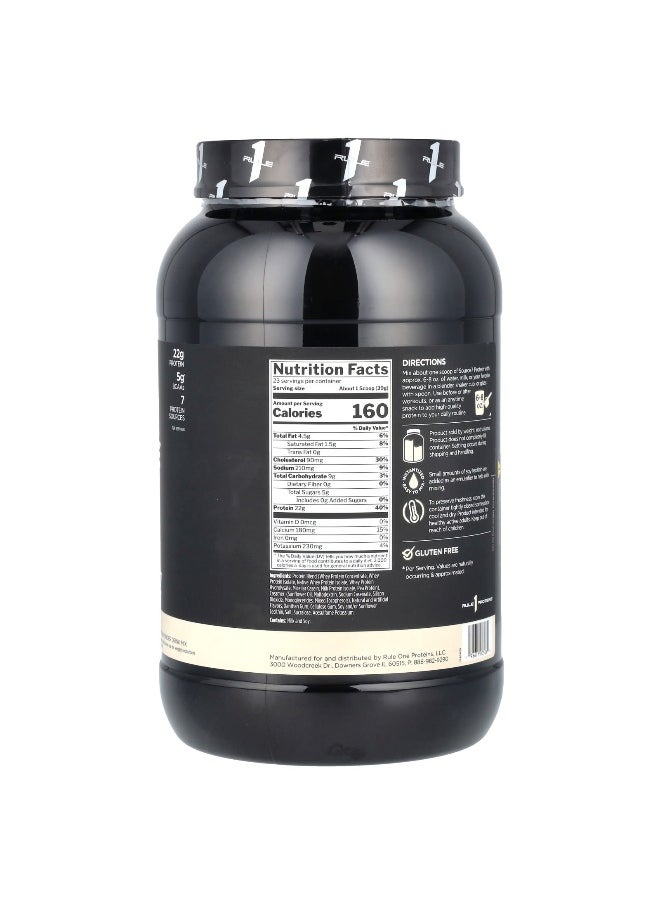 Rule One Proteins, Source7 Protein Powder Drink Mix, Vanilla, 1.98 lb (897 g)