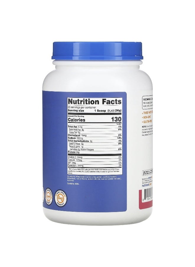Nutricost, Whey Protein Isolate, Strawberry Acai , 2 lb (907 g)