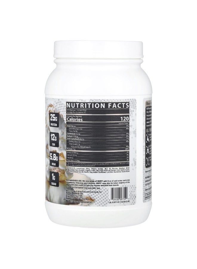 Nutrex Research, IsoFit® Protein, Vanilla Bean Ice Cream, 2.14 lbs (969 g)