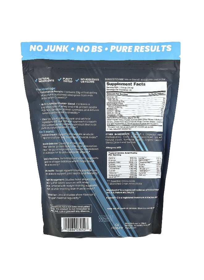 NB Pure, Performance Protein+, Chocolate, 1.9 lbs (862.5 g)