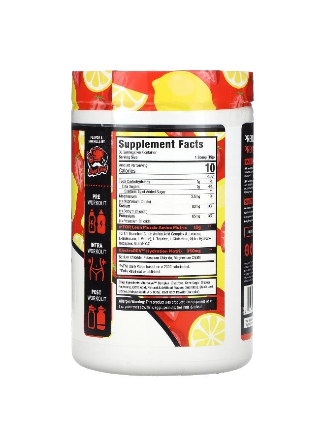 MuscleSport, BCAA, Revolution, Strawberry Lemonade, 15.9 oz (450 g)