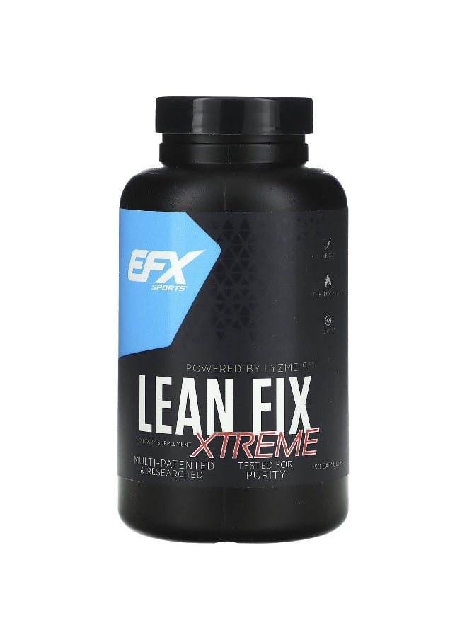 EFX Sports, Lean Fix Xtreme, 90 Capsules