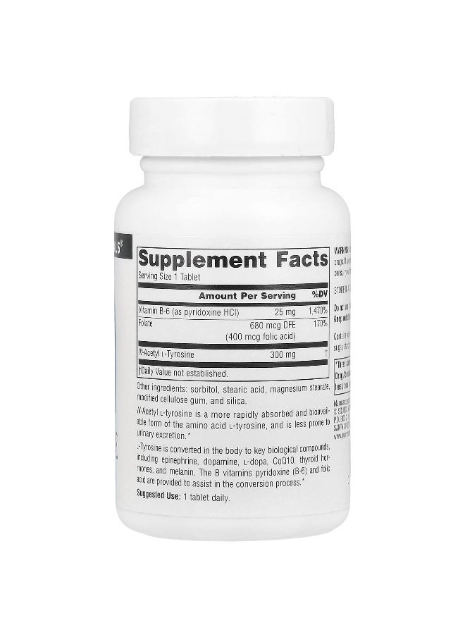 Source Naturals, N-Acetyl L-Tyrosine, 300 mg, 60 Tablets