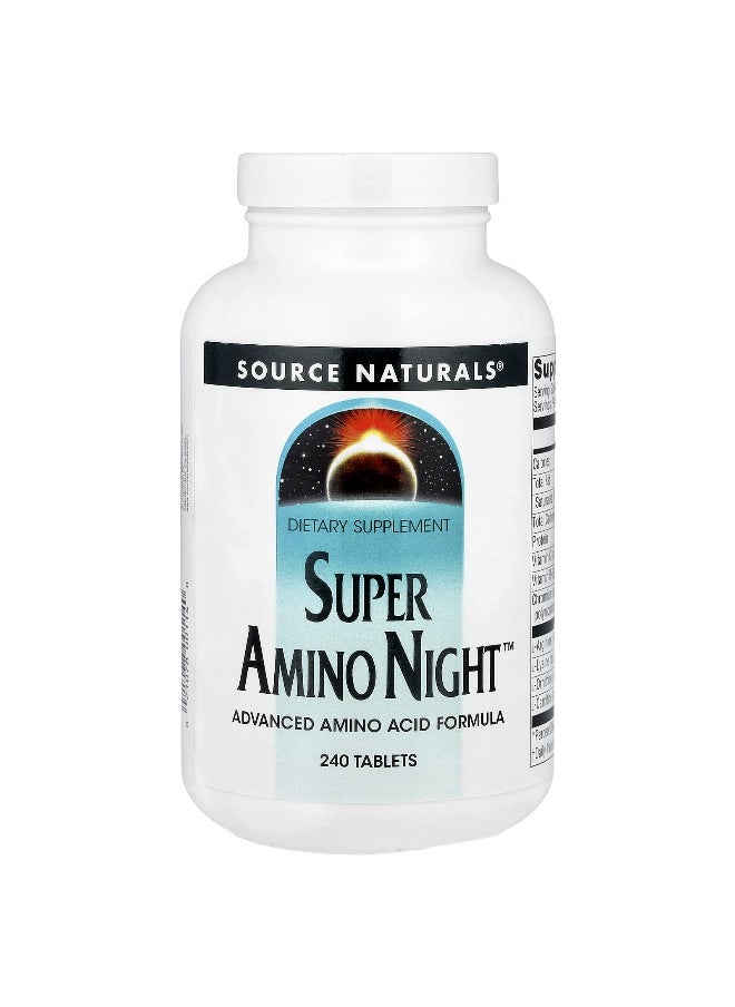 Source Naturals, Super Amino Night™, 240 Tablets