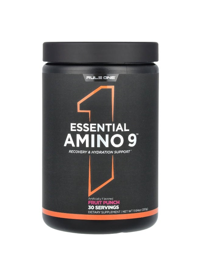 Rule One Proteins, Essential Amino 9, Fruit Punch, 11.64 oz (330 g)