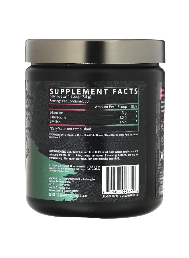 Nutrex Research, BCAA 6000, Recovery, Watermelon, 7.94 oz (225 g)