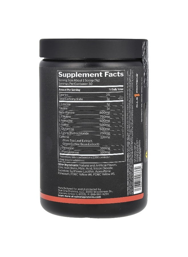 Rule One Proteins, Energized Amino, Orange Clementine, 9.52 oz (270 g)