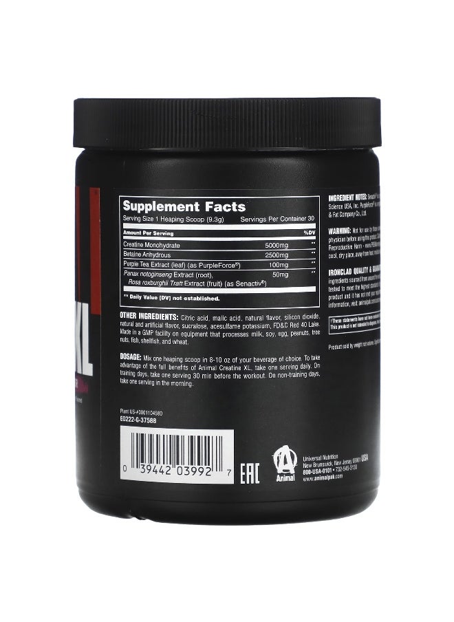Animal, Creatine XL Powder, Watermelon, 9.84 oz (278 g)