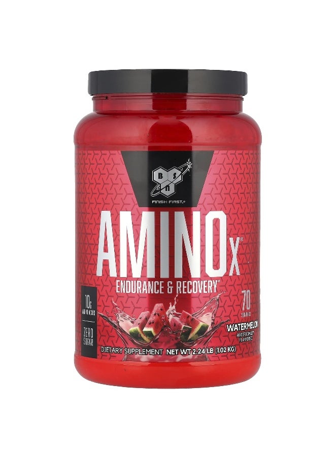 BSN, AminoX®, Endurance & Recovery, Watermelon, 2.24 lb (1.02 kg)