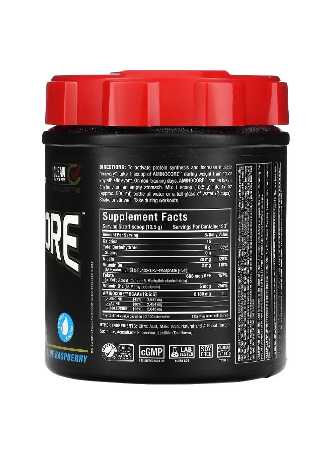 ALLMAX, AMINOCORE™ BCAA, Blue Raspberry, 2.1 lbs (945 g)