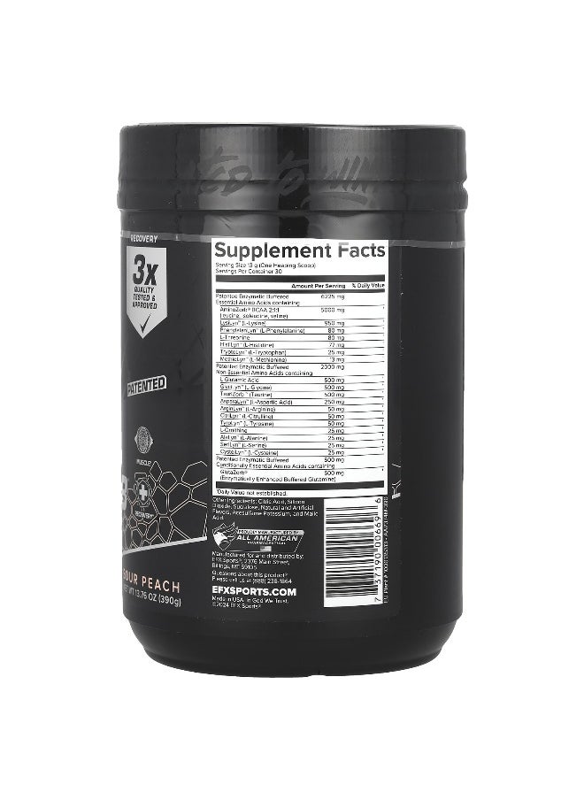 EFX Sports, AminoZorb® Elite 21, Sour Peach, 13.76 oz (390 g)