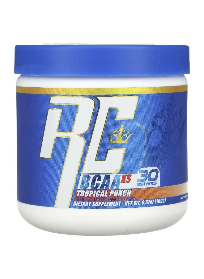 Ronnie Coleman, Vital Edition, BCAA XS, Tropical Punch, 6.67 oz (189 g)