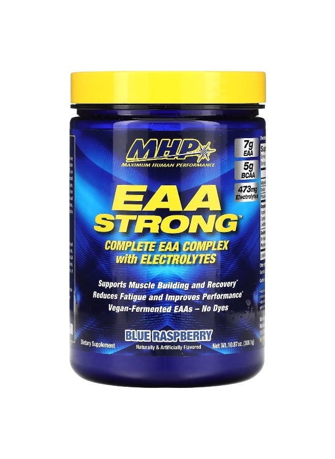 MHP, EAA Strong, Blue Raspberry, 10.87 oz (308.1 g)