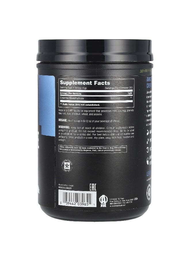Animal, 100% Pure Creatine Monohydrate™ Powder, Unflavored, 2.2 lb (1 kg)