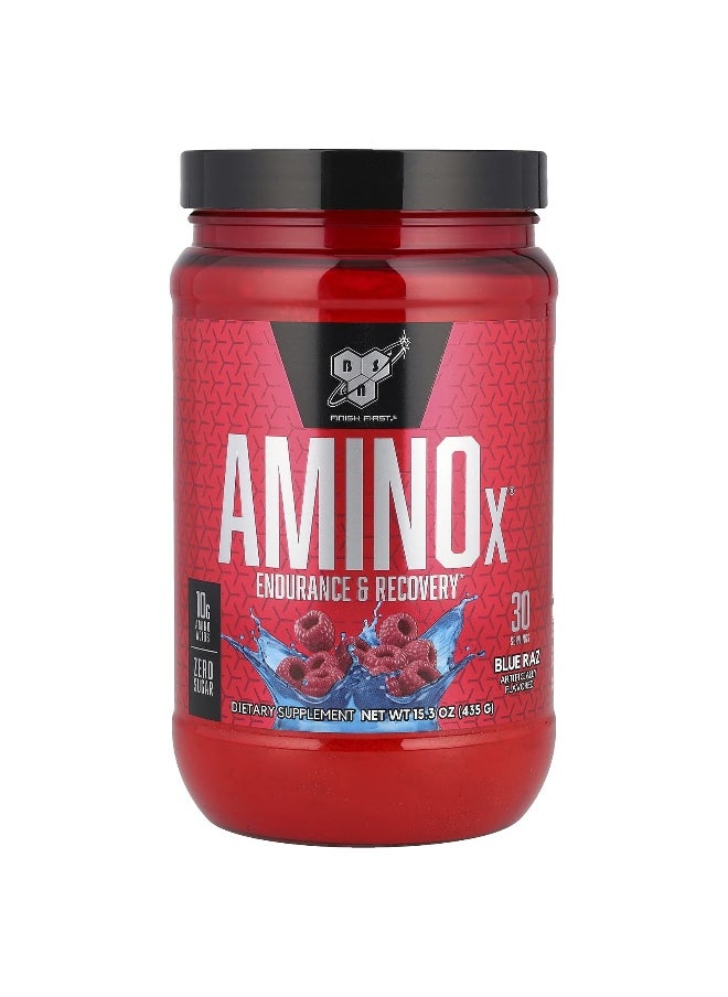 BSN, AminoX®, Endurance & Recovery, Blue Raz, 15.3 oz (435 g)