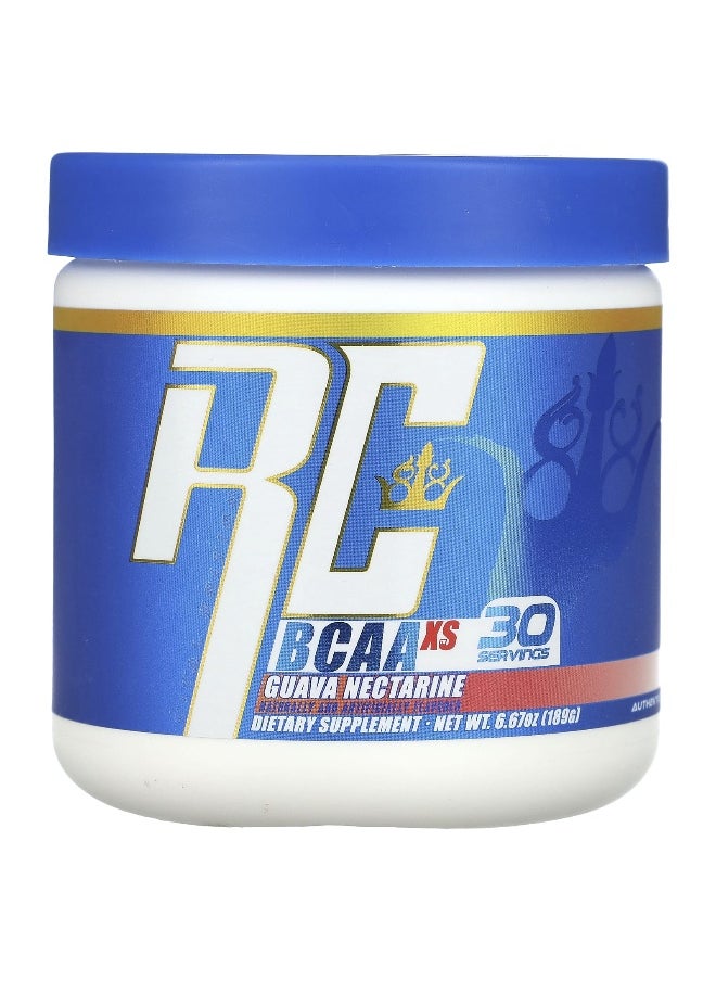 Ronnie Coleman, Vital Edition, BCAA XS, Guava Nectarine, 6.67 oz (189 g)
