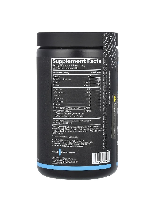 Rule One Proteins, Active BCAA, Grape, 13.76 oz (390 g)