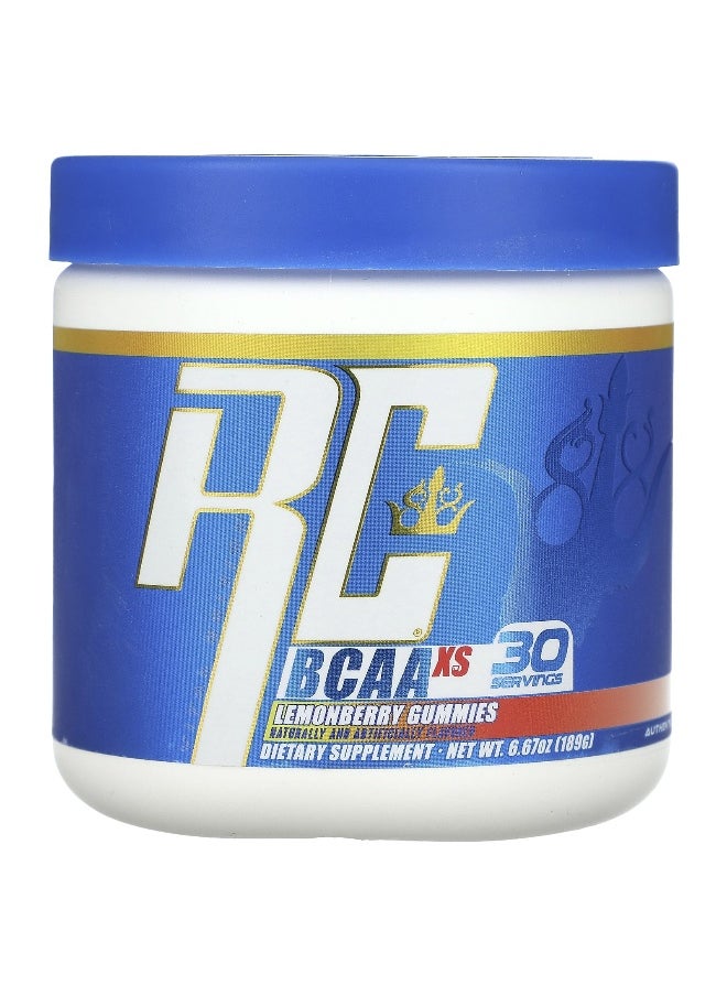 Ronnie Coleman, Vital Edition, BCAA XS, Lemonberry Gummies, 6.67 oz (189 g)
