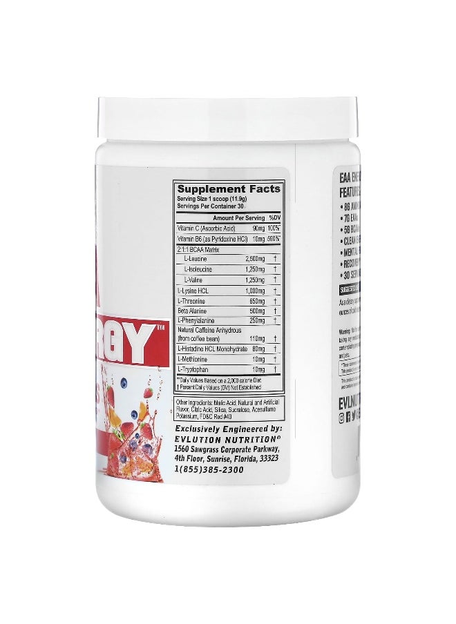 EVLution Nutrition, EAA Energy, Fruit Punch, 12.6 oz (357 g)