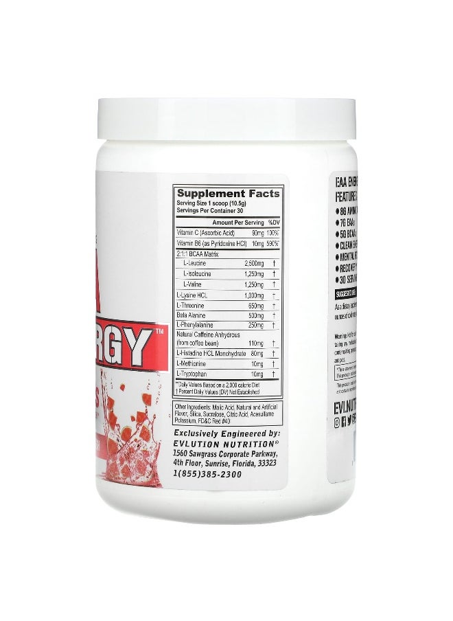 EVLution Nutrition, EAA Energy, Watermelon Splash, 11.1 oz (315 g)