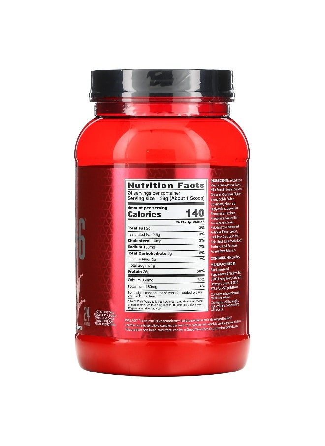 BSN, Syntha-6® Isolate, Protein Powder Drink Mix, Strawberry Milkshake, 2.01 lbs (912 g)