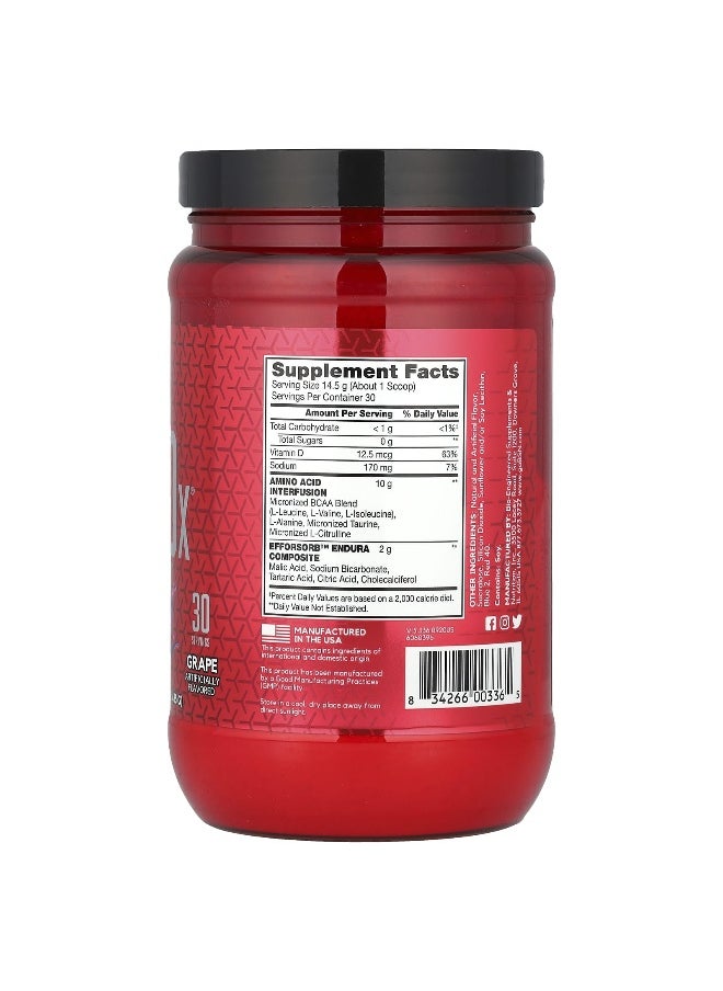BSN, AminoX®, Endurance & Recovery, Grape, 15.3 oz (435 g)