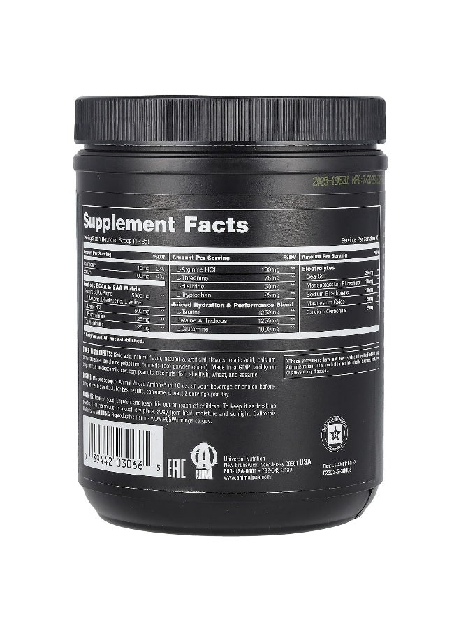 Animal, Juiced Aminos® Powder, Orange , 13.5 oz (384 g)