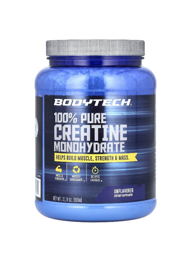 BodyTech, 100% Pure Creatine Monohydrate, Unflavored, 5 g, 31.9 oz (905 g)