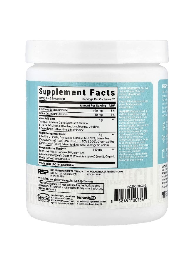 RSP Nutrition, AminoLean®, Energy,  Pineapple Coconut, 7.94 oz (225 g)