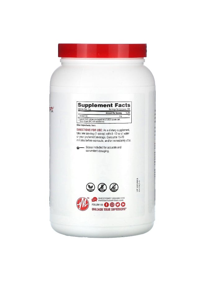 Metabolic Nutrition, L-Glutamine, Unflavored, 35.27 oz (1,000 g)