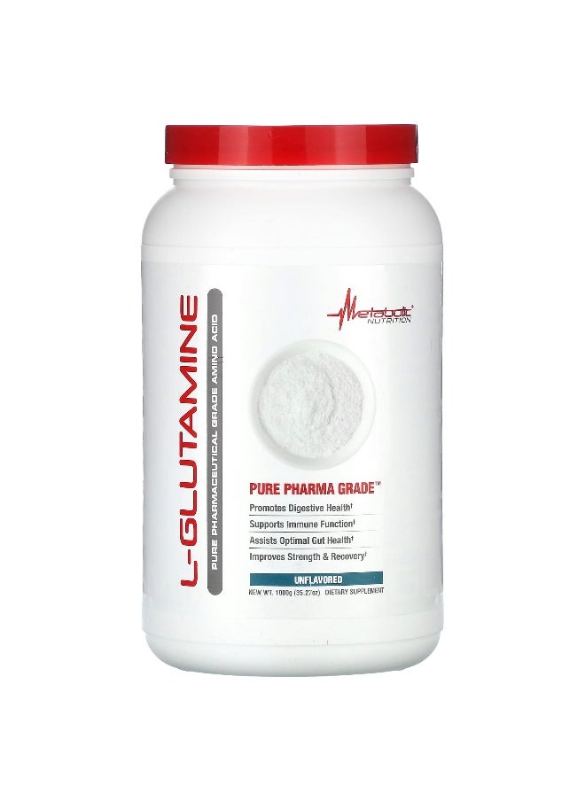 Metabolic Nutrition, L-Glutamine, Unflavored, 35.27 oz (1,000 g)