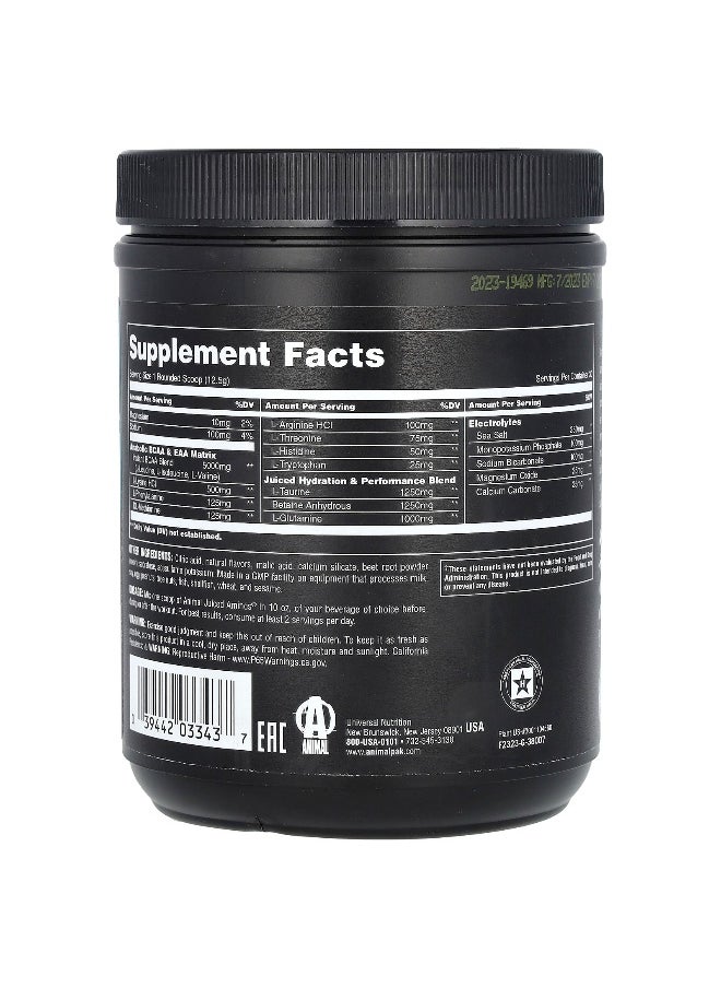 Animal, Juiced Aminos® Powder, Fruit Punch, 13.2 oz (375 g)