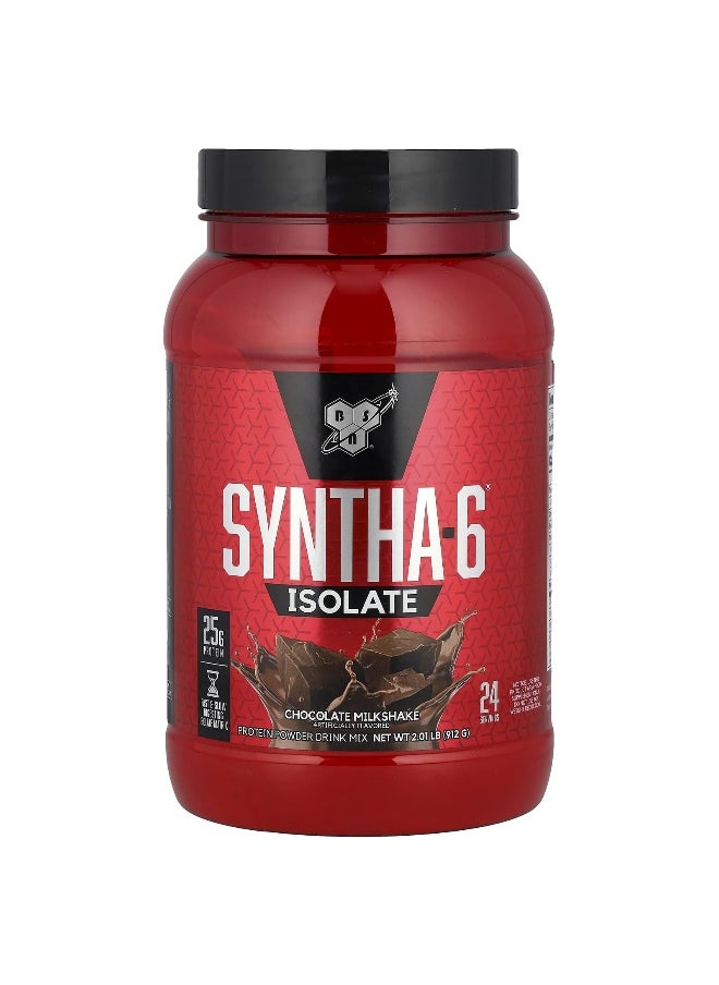 BSN, Syntha-6® Isolate, Protein Powder Drink Mix, Chocolate Milkshake, 2.01 lb (912 g)