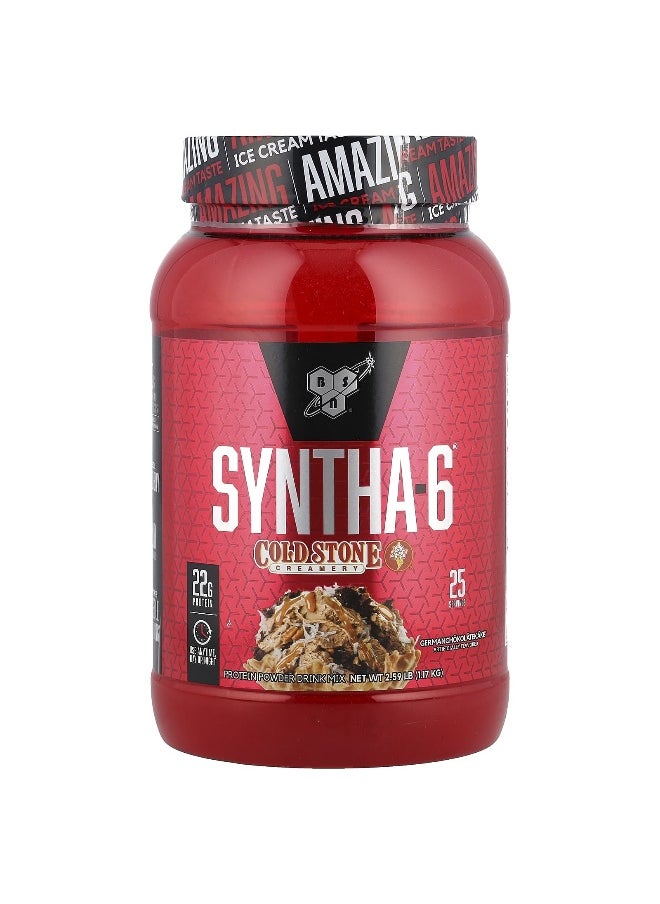 BSN, Syntha-6®, Cold Stone Creamery®, Germanchokolatekake™, 2.59 lb (1.17 kg)