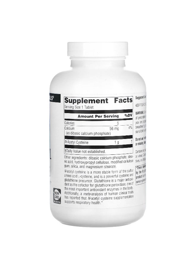 Source Naturals, N-Acetyl Cysteine, 1,000 mg, 180 Tablets