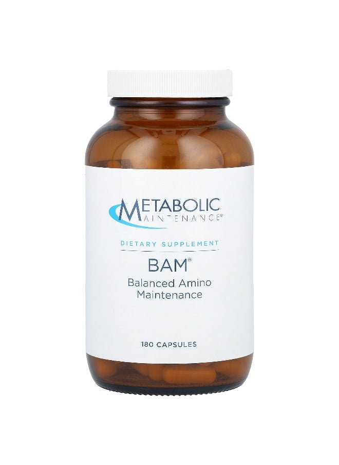Metabolic Maintenance, BAM, 180 Capsules