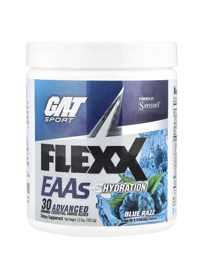 GAT, Flexx EAAs + Hydration, Blue Razz, 12.5 oz (355.2 g)