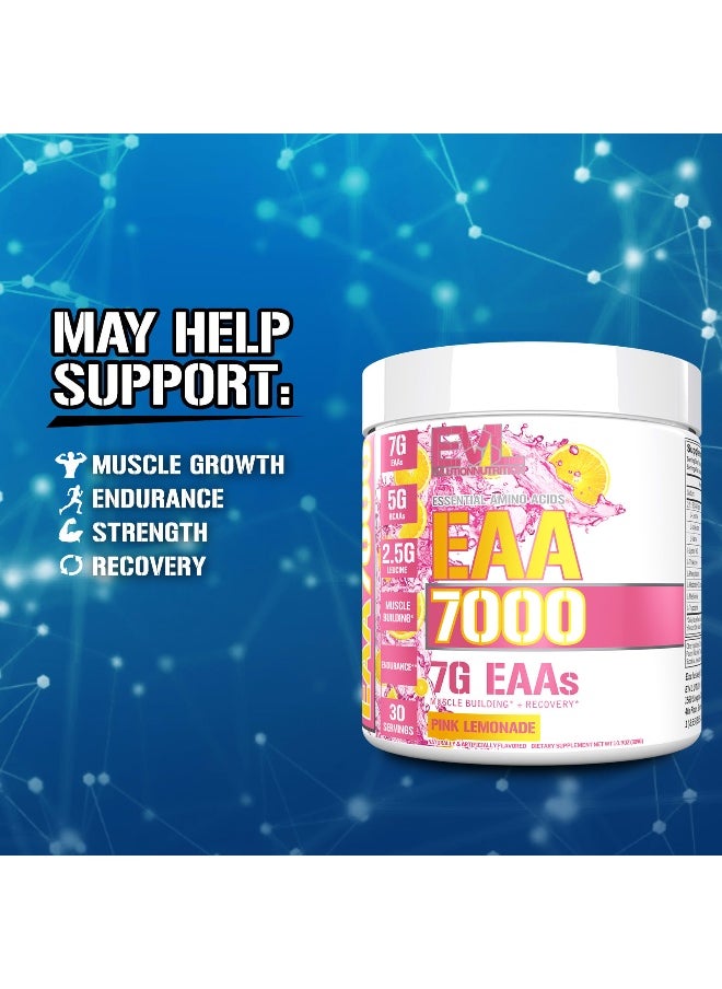 EVLution Nutrition, EAA 7000, Pink Lemonade, 10.9 oz (309 g)