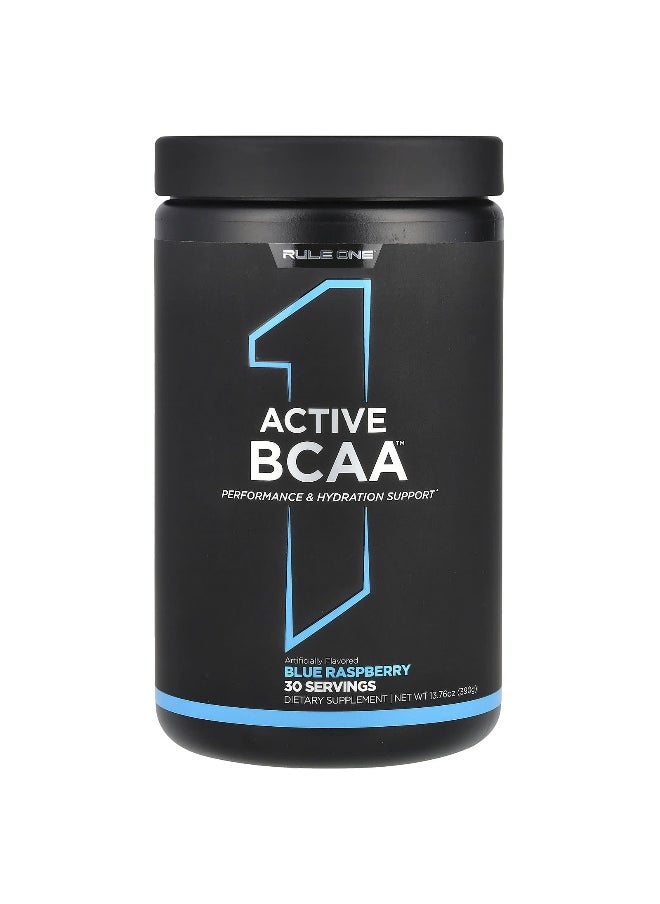 Rule One Proteins, Active BCAA, Blue Raspberry, 13.76 oz (390 g)