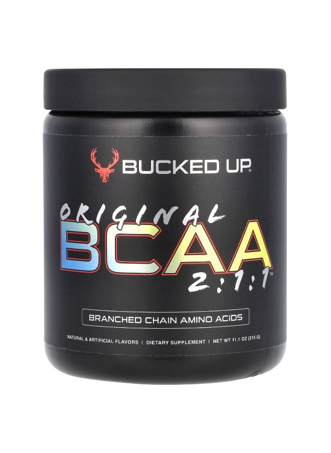 Bucked Up, Original BCAA 2:1:1, Blue Pineapple, 11.1 oz (315 g)