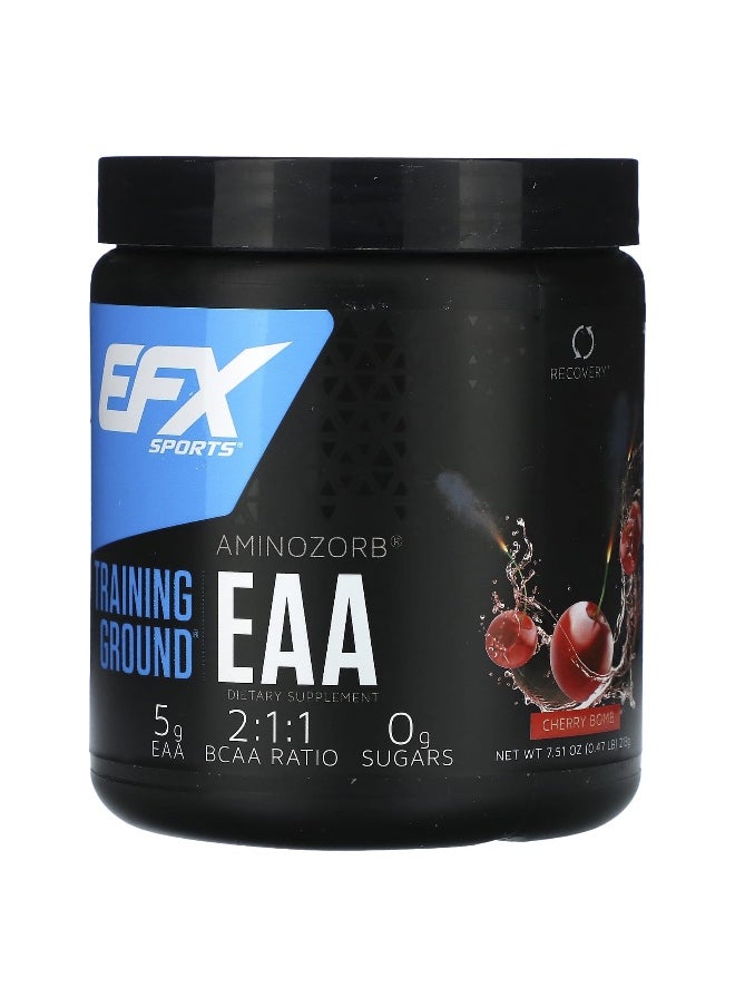 EFX Sports, Training Ground, Aminozorb EAA, Cherry Bomb, 7.51 oz (213 g)