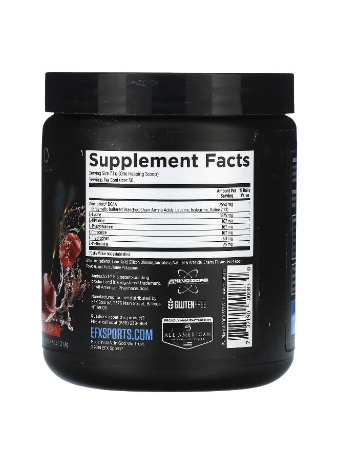 EFX Sports, Training Ground, Aminozorb EAA, Cherry Bomb, 7.51 oz (213 g)