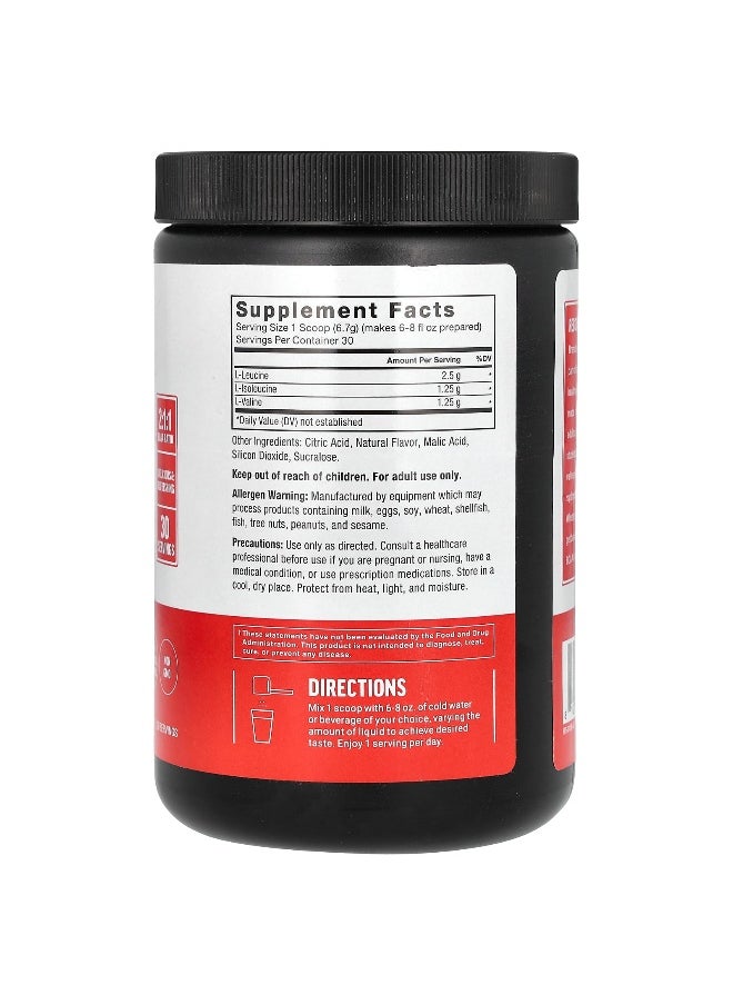 Force Factor, BCAA Powder, Cherry Limeade, 7.1 oz (201 g)