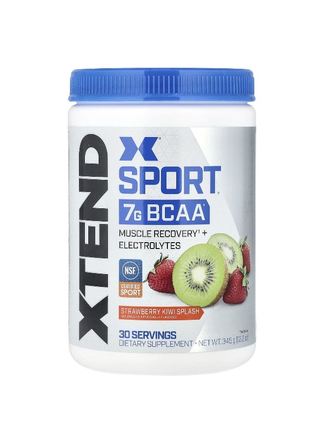 XTEND, Sport®, 7G BCAA, Strawberry Kiwi Splash, 12.2 oz (345 g)