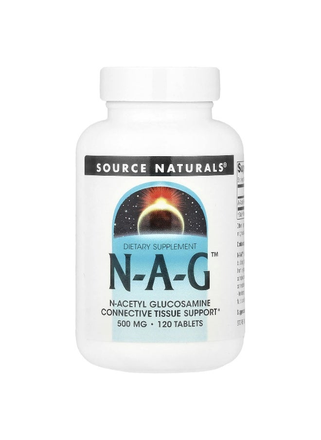 Source Naturals, N-A-G™, 500 mg, 120 Tablets