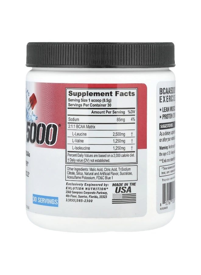 EVLution Nutrition, BCAA5000®, Rocket Pop, 9 oz (255 g)