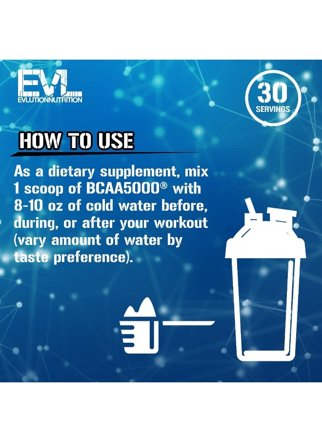 EVLution Nutrition, BCAA5000®, Furious Grape, 9.1 oz (258 g)