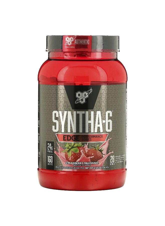 BSN, Syntha-6 Edge®, Protein Powder Drink Mix, Strawberry Milkshake, 2.34 lb (1.06 kg)